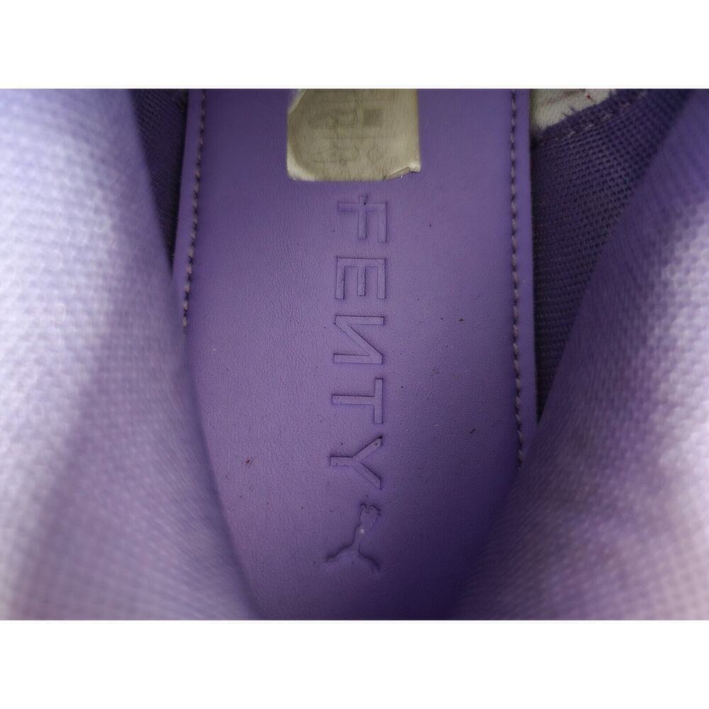 Women's PUMA FENTY X Creeper Phatty Lavender Alert/Burnt Red Size 6 397587-03 - Picture 7 of 11